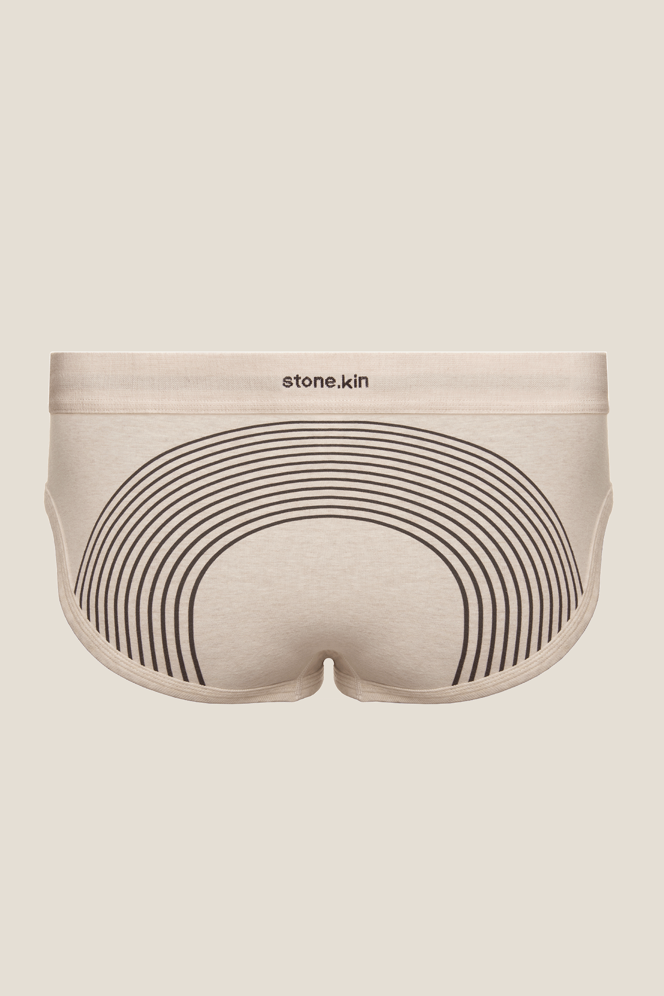 Stone.kin Mens Brief in White Organic Cotton