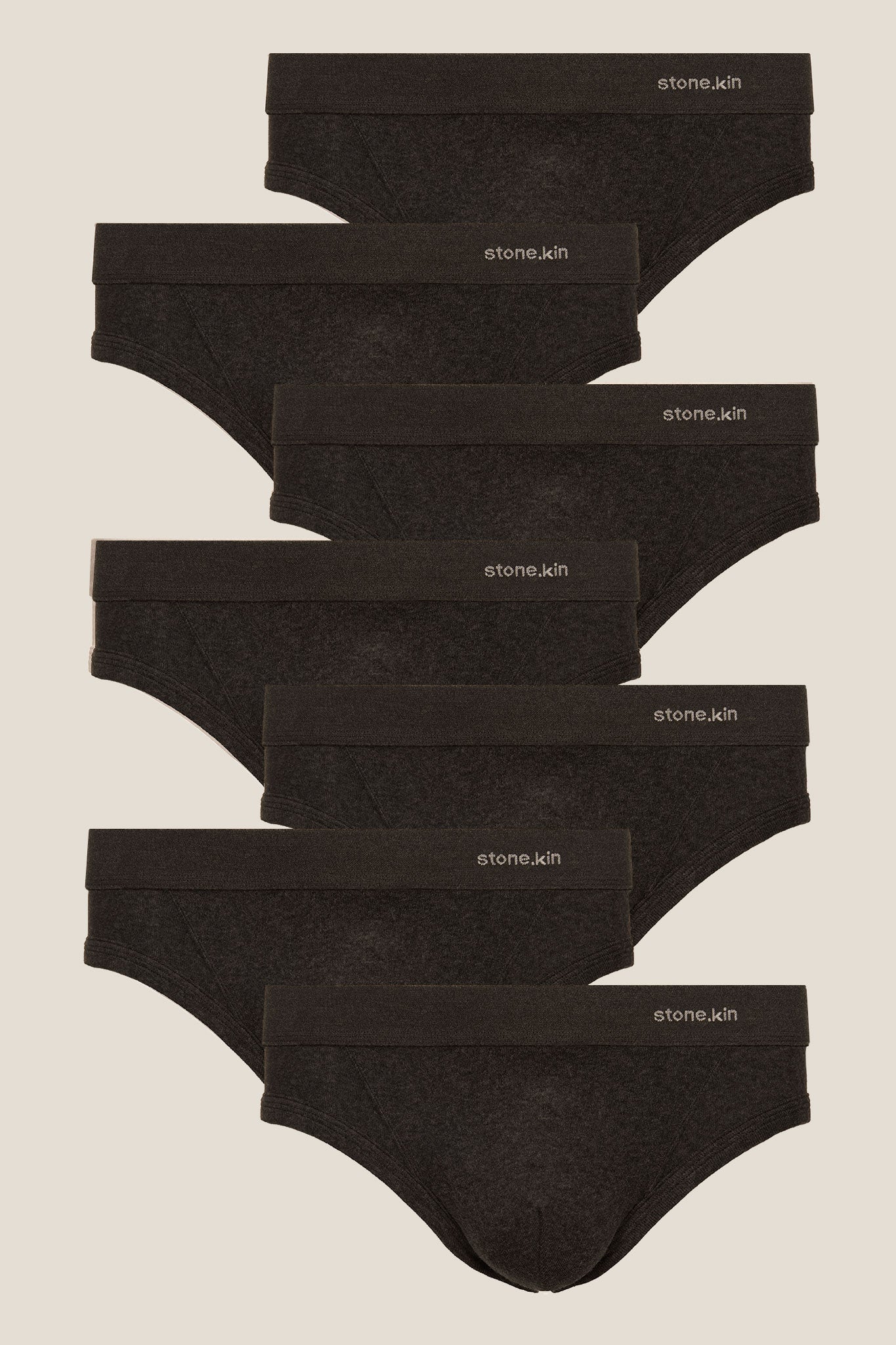 Men's Brief 7 Pack / Tar